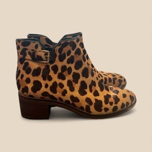 Cole Haan Harrington Grand Buckle Genuine Calf Hair Bootie Size 10.5 NBW